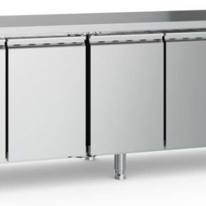 ecoFrost 600 Kühltisch 4 Türen, 2230x600x850mm ecoFrost 600 Kühltisch 4 Türen, 2230x600x850mm