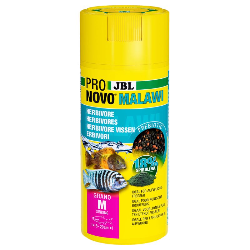 JBL  PRONOVO MALAWI GRANO M 250ml CLICK