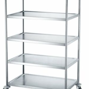 Servierwagen Edelstahl 5 Regalböden 905x585x1545mm Servierwagen Edelstahl 5 Regalböden 905x585x1545mm
