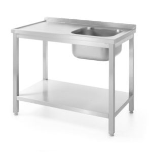 HENDI Spültisch Becken rechts 800x600x850/880mm HENDI Spültisch Becken rechts 800x600x850/880mm
