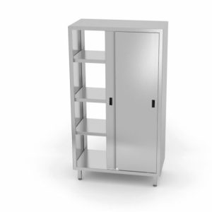 Durchreicheschrank mit Trennwand Schiebetüren 800x700x1800 mm Durchreicheschrank mit Trennwand Schiebetüren 800x700x1800 mm