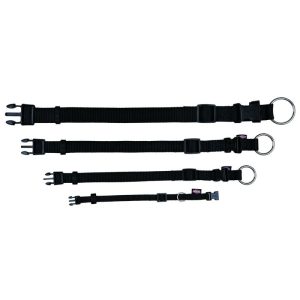 Trixie Premium Halsband schwarz M-L 35-55 cm Trixie Premium Halsband schwarz M-L 35-55 cm