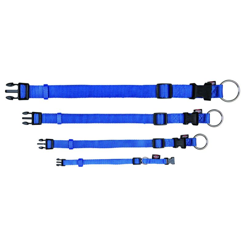 Trixie Premium Halsband royalblau M-L 35-55 cm
