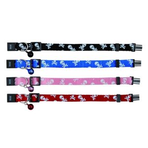 Trixie Halsband Kätzchen Motiv Piraten Nylon Trixie Halsband Kätzchen Motiv Piraten Nylon
