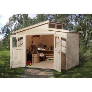 Weka Gartenhaus 226 327 x 231 x 252 cm braun Weka Gartenhaus 226 327 x 231 x 252 cm braun