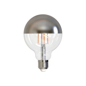 Müller Licht LED_Leuchtmittel Retro Globe E27 8W silber Müller Licht LED_Leuchtmittel Retro Globe E27 8W silber