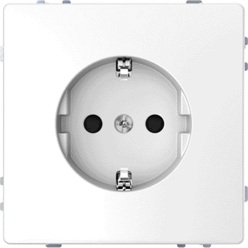 Steckdose Merten System Design weiß