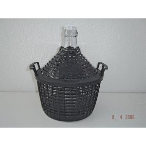 Korbflasche im Plastikkorb 5 L Korbflasche im Plastikkorb 5 L