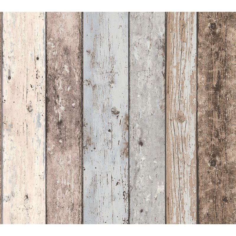 AS Creation Vliestapete Elements Holztapete Bretter braun 10,05m x 0,53m