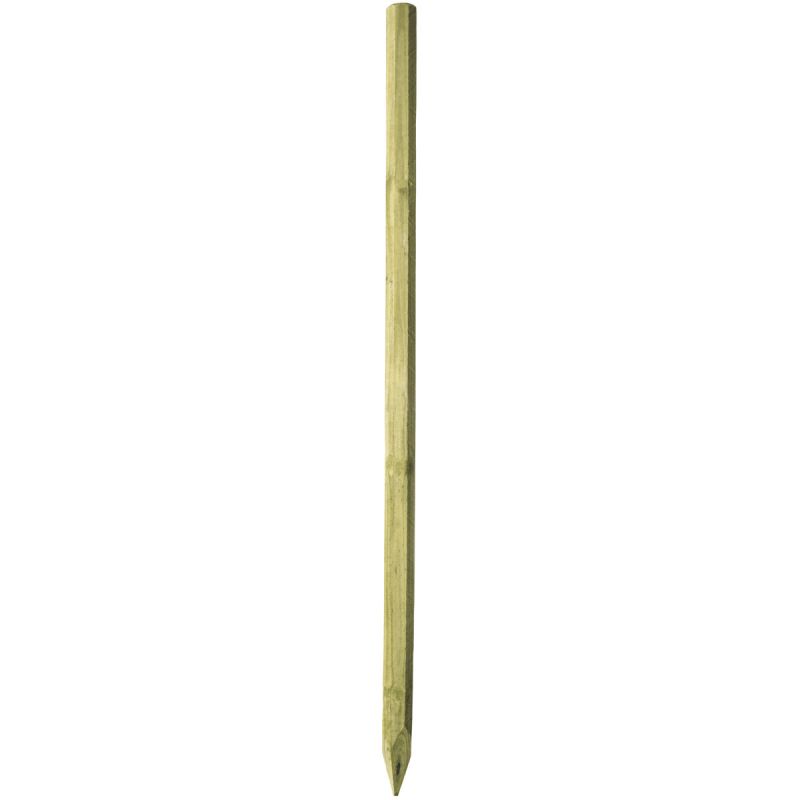 Streckenpfahl Octo Wood 8 x 180 cm braun