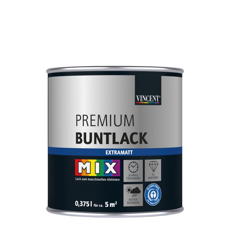 Vincent  LackPremium Buntlack MIX IT! extramatt 0,375 l