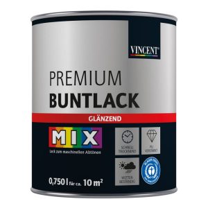 Vincent  LackPremium Buntlack MIX IT! glänzend 0,75 l