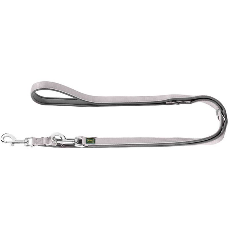 Hunter Verstellbare Führleine Neopren grau/grau 2m/20 mm