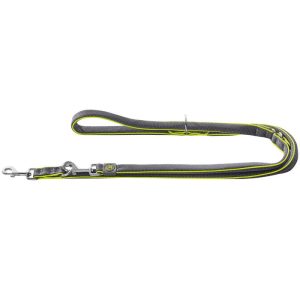 Hunter Verstellbare Führleine Maui grau 25 mm/2m Hunter Verstellbare Führleine Maui grau 25 mm/2m