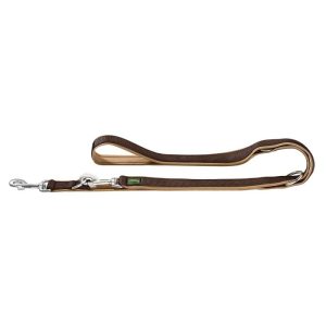 Hunter Verstellbare Führleine Neopren braun/karam 10/200 Hunter Verstellbare Führleine Neopren braun/karam 10/200