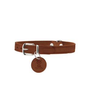 Hunter Halsband Aalborg Softvollrindleder cognac 60 Hunter Halsband Aalborg Softvollrindleder cognac 60