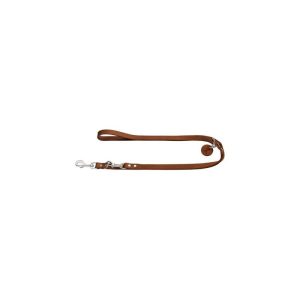Hunter  Verstellbare Führleine cognac 16 mm/200 cm
