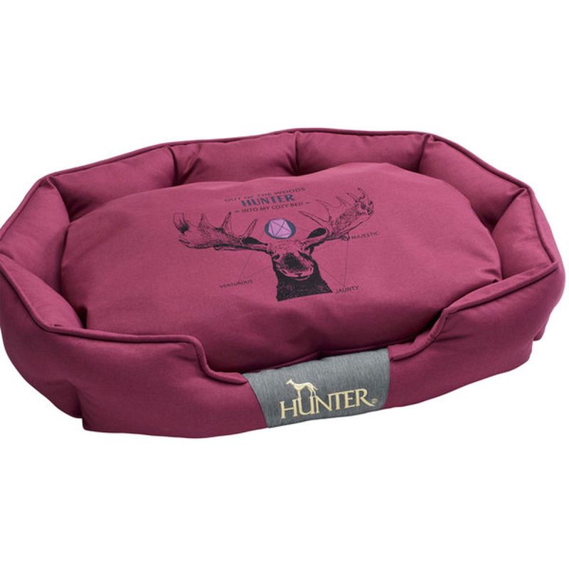 Hunter  Hundesofa Nivala bordeaux 85 x 60