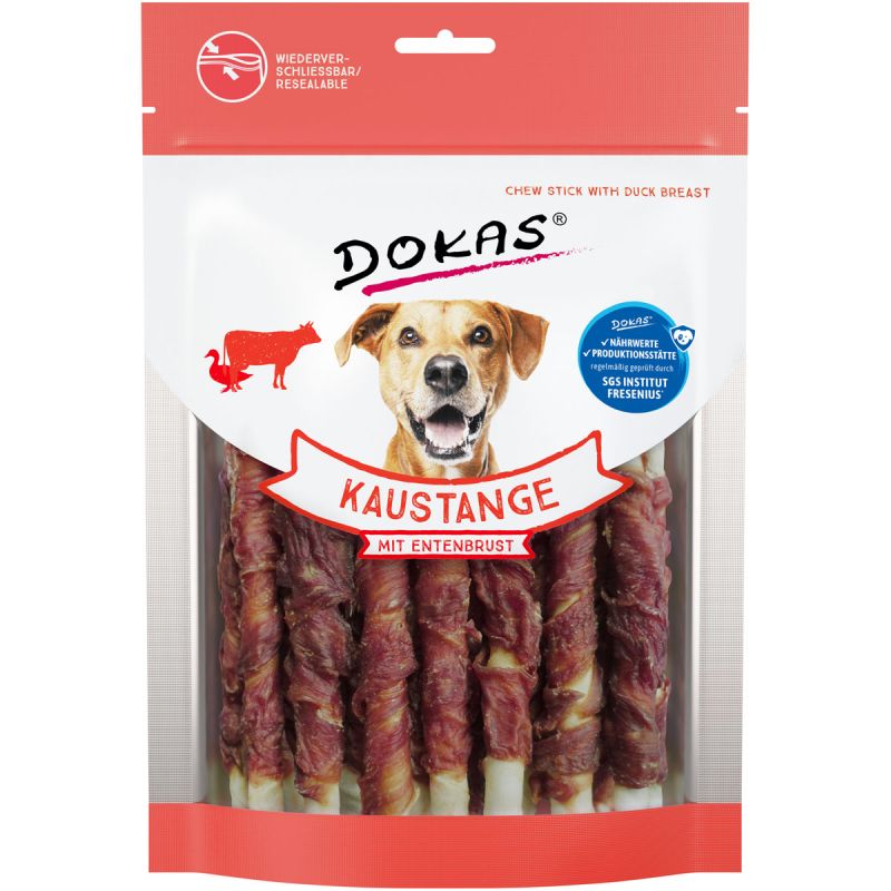 Dokas Snack Kaustange mit Entenbrust 200g
