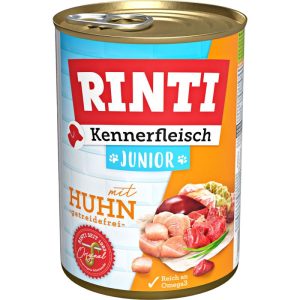 Rinti Hundefutter Kennerfleisch Junior Huhn 400 g Dose Rinti Hundefutter Kennerfleisch Junior Huhn 400 g Dose