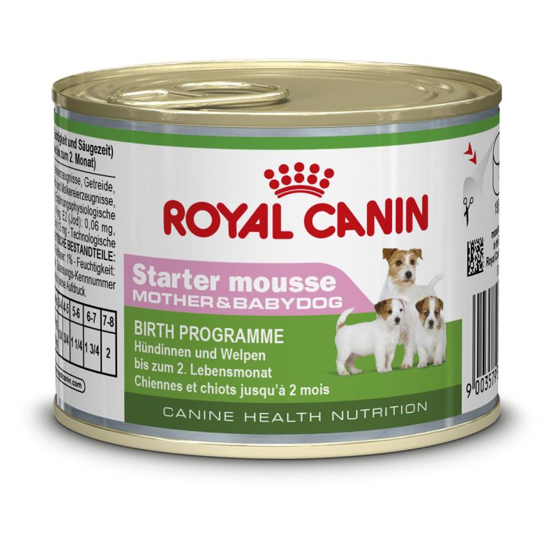 Royal Canin Dose Starter Mousse Mother Babydog 195g