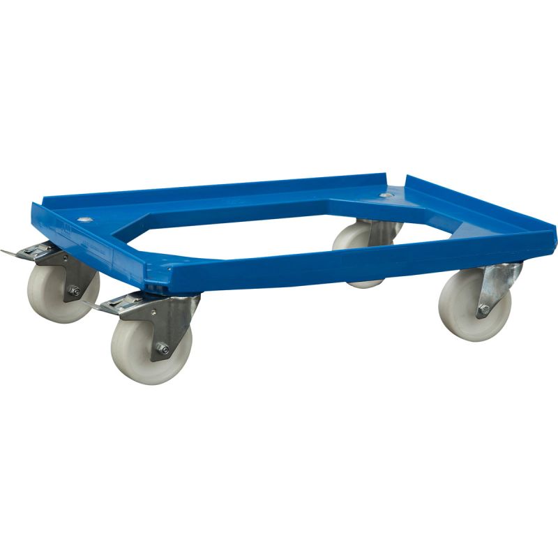 Rollwagen für Kunststoffbehälter 61 x 16,5 x 41 cm