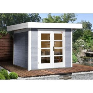 Weka Designhaus 126 356 x 314 x 226 cm grau Weka Designhaus 126 356 x 314 x 226 cm grau