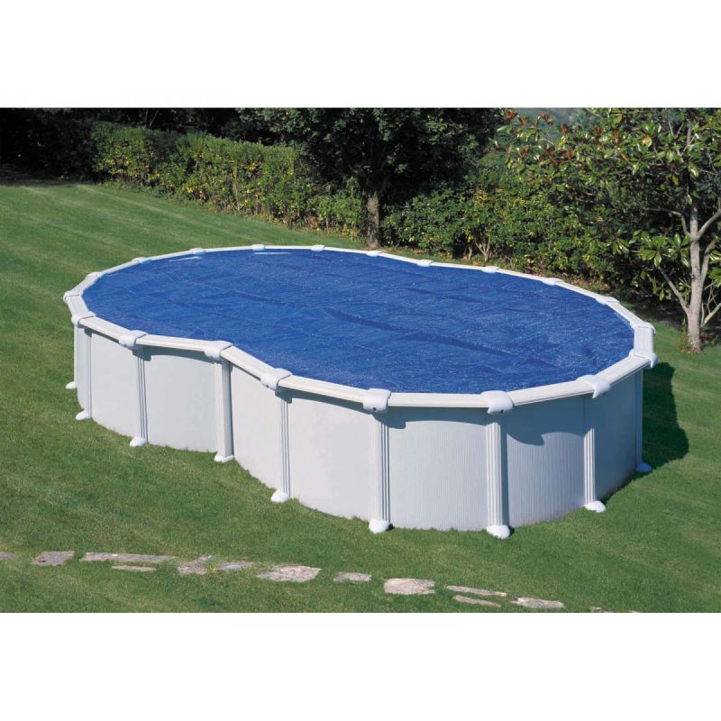 Thermoabdeckplane Achteck 700 x 465 cm
