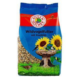 Rosenlöcher Wildvogelfutter Streufutter mit Insekten 750 g