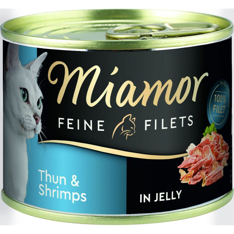Miamor Dose Feine Filet ThunfischShrimps 185g