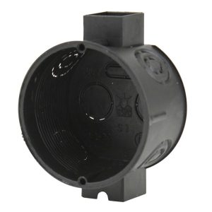 UP-Schalterdose 40 mm schwarz UP-Schalterdose 40 mm schwarz