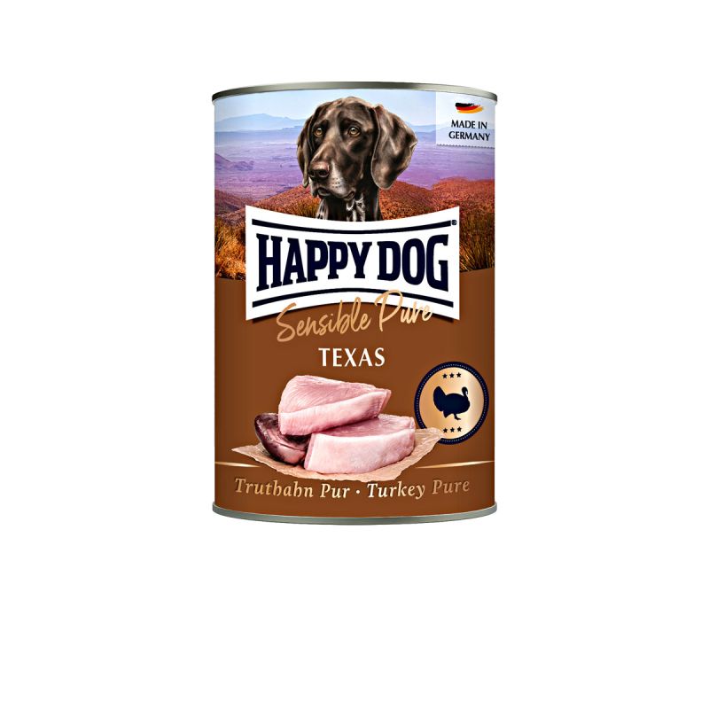 Happy Dog Nassfutter Truthahn Pur 400 g