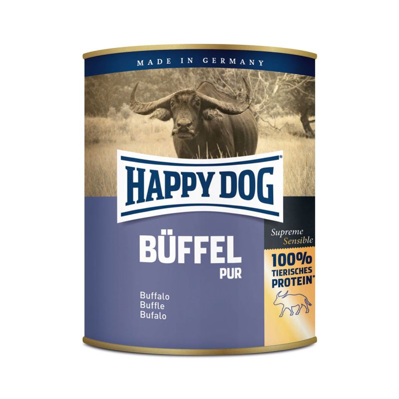 Happy Dog Dose Büffel Pur 800g