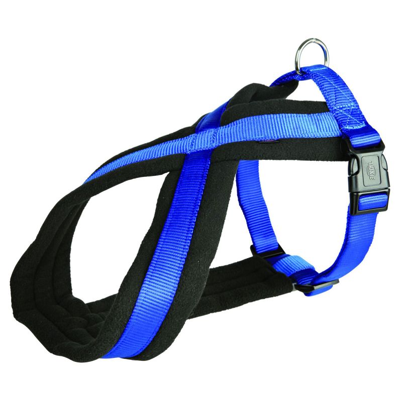 Trixie Premium Touren-Geschirr blau S 35-50 cm