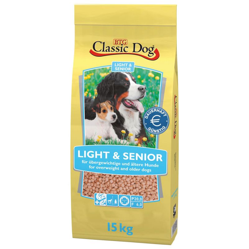 Classic Dog Light Senior 15kg