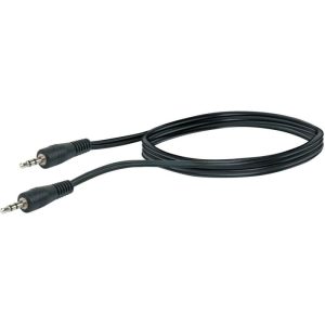 Schwaiger A-Audio-Anschlusskabel Stereo 0,75m schwarz Schwaiger A-Audio-Anschlusskabel Stereo 0,75m schwarz