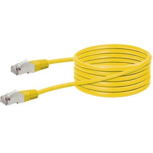 Schwaiger CAT5e-Netzwerkkabel gelb 5 m Schwaiger CAT5e-Netzwerkkabel gelb 5 m