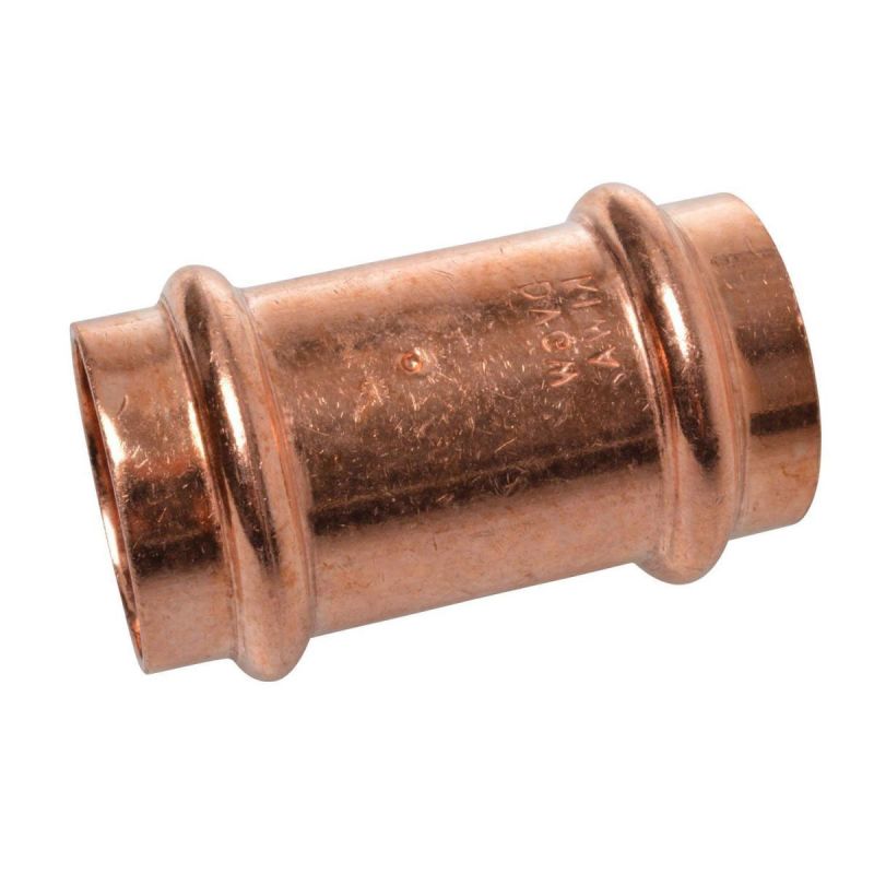Kirchhoff Verbindungsstück Pressfitting für Kupfer 15 mm V-Kontur 10 St.