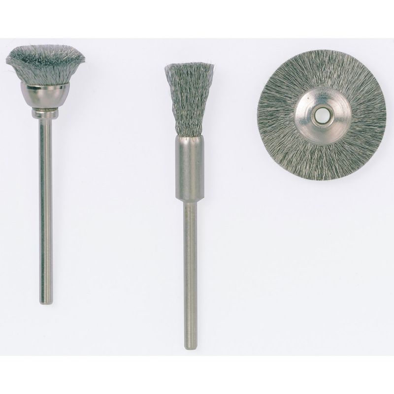 Proxxon Micromot Pinselbürsten Edelstahl Durchmesser 8 mm 2 Stück