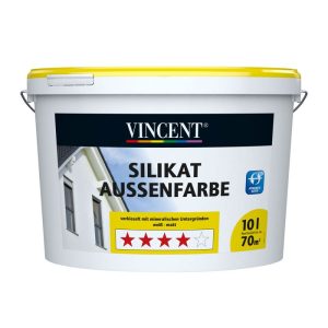 Vincent Fassadenfarbe Silikat Aussenfarbe MIX IT! 10 l Vincent Fassadenfarbe Silikat Aussenfarbe MIX IT! 10 l