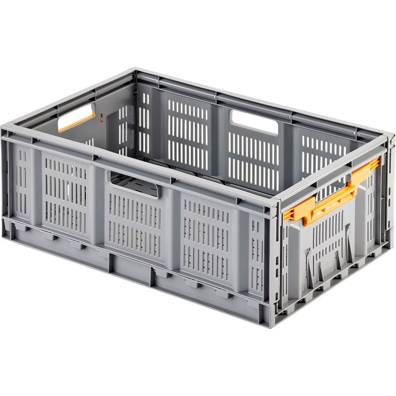 Klappbox grau 60 x 22 x 40 cm