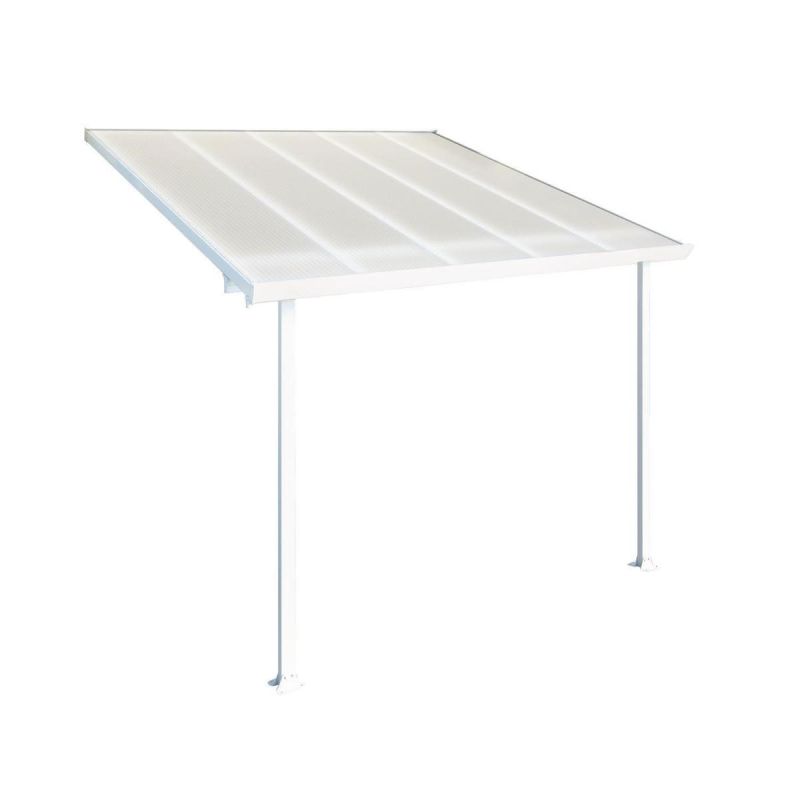 Palram Terrassenüberdachung Feria 305 x 300 cm weiß