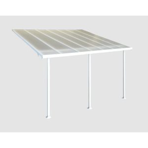 Palram Terrassenüberdachung Feria 425 x 300 cm weiß Palram Terrassenüberdachung Feria 425 x 300 cm weiß