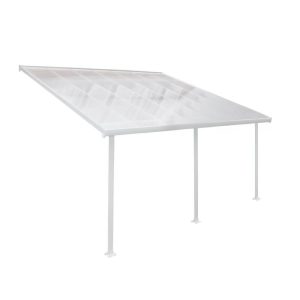 Palram Terrassenüberdachung Feria 420 x 400 cm weiß Palram Terrassenüberdachung Feria 420 x 400 cm weiß