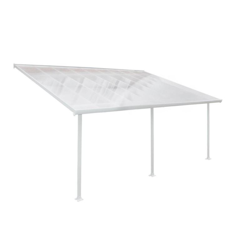 Palram Terrassenüberdachung Feria 606 x 400 cm weiß