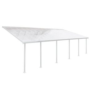 Palram Terrassenüberdachung Feria 1031 x 400 cm weiß Palram Terrassenüberdachung Feria 1031 x 400 cm weiß