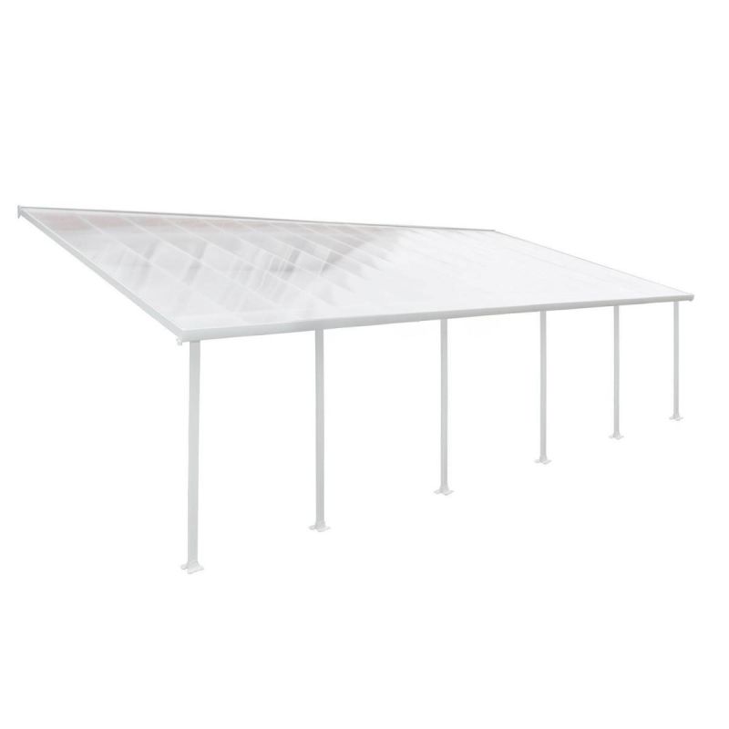 Palram Terrassenüberdachung Feria 1031 x 400 cm weiß