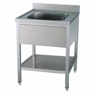 Spültisch mit Aufkantung B 70cm