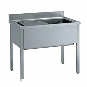 Topfspüle mit Aufkantung B 120cm Topfspüle mit Aufkantung B 120cm