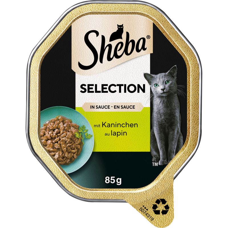Schale Selection in Sauce Kaninchenhppchen 85g